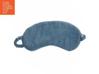 Sove maske i blå tekstil (str. 18,5 cm)
