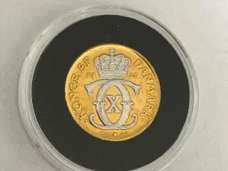 1/2 Krone 1925 - Forgyldt