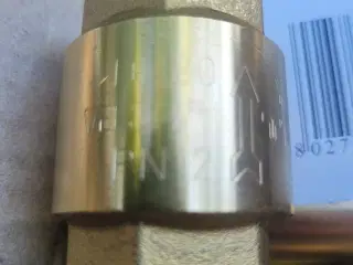 Tilbageløb ventiler 3/4"