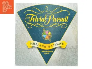 Trivial Pursuit Millennium Udgave brætspil fra Hasbro (str. 27 x 27 cm)