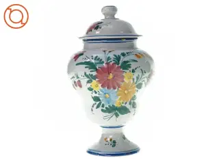 Vase med låg (str. 23 x 18 cm)