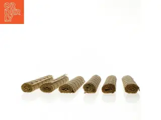 Dækkeservietter i bambus (6 stk) (str. 40 x 30 cm)