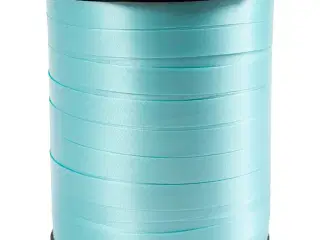 Lys Turkis Gavebånd 10 mm - 250 m Rulle