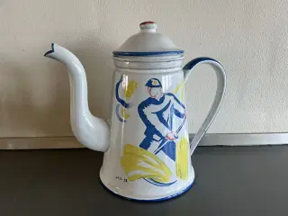 Kaffekande med motiv af jais nielsen