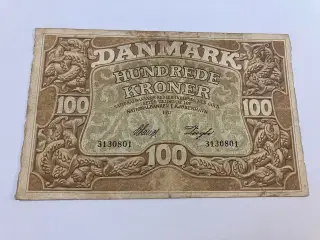 100 Kroner 1932 Danmark