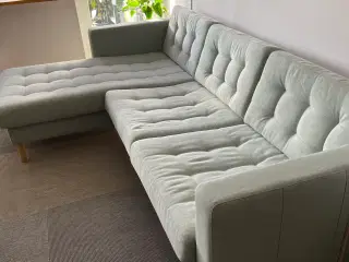 IKEA Sofa med chaiselong 