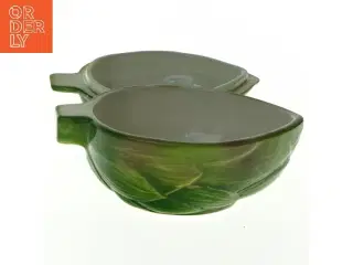 Keramikskål formet som en artiskok (str. 14 x. 10 cm)