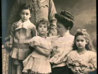 Erzherzog Franz Ferdinand mit Familie - B.K.W. 887/252 - Ubrugt