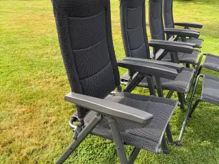 Westfield campingstole og fodstøtter
