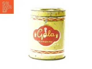 Vintage Gala dåse (str. Ø 7,5x10,5 cm)