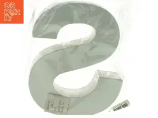 Stort dekorativt bogstav &#39;S&#39; fra Panduro (str. 17 cm værker)