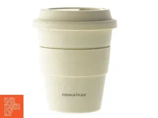 Genanvendelig kaffekrus med låg (str. 12 cm) fra Formue Pleje