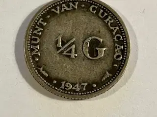 1/4 G Curacao 1947 - Slidt