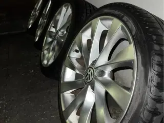 VW Alufælge med sommerdæk – 18" – Sava Intensa UHP