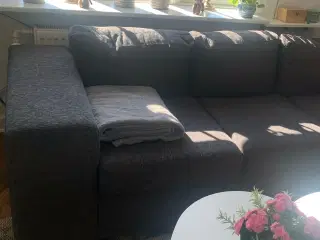Stor hjørnesofa, rigtig flydersofa