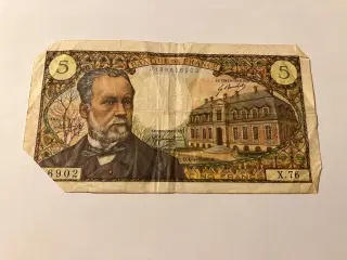 5 Francs France 1968 D - Dårlig stand