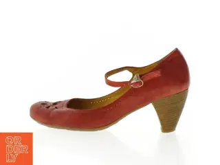 UBRUGTE Røde Wonders Læder Mary Jane Pumps Højhælede sko (str. 40)