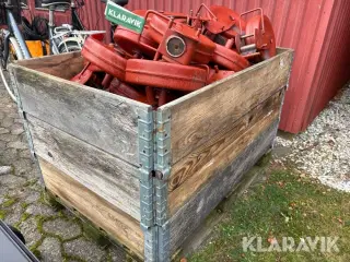 Metalhjul Stützrad 275x70 mm ø70 mm ukendt antal