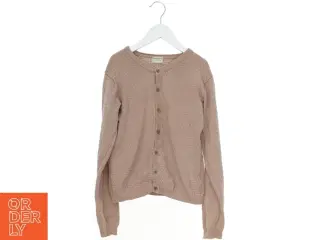 Lyserød cardigan med knaplukning fra Friends (str. 140)