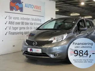 Nissan Note 1,2 Acenta 80HK 5d