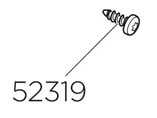 Thule skrue til WingBar 959 edge