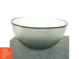 Glas-skål fra Holmegaard (str. 28x13 cm)