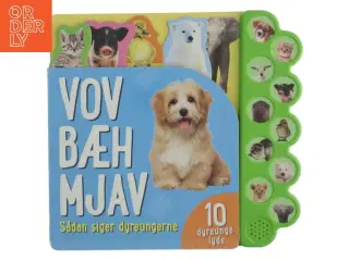 Vov bæh mjav, sådan siger dyreungerne (Bog)