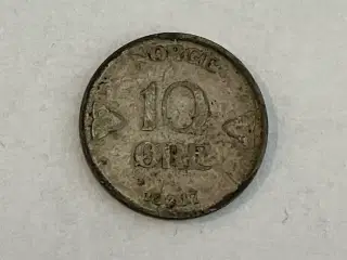 10 Øre 1917 Norge - Dårlig stand