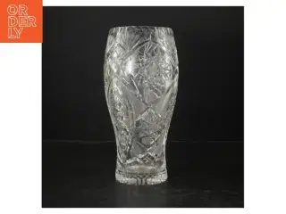 Krystalvase (str. Ø. 10 cm. 26 cm)