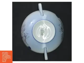 B&G Porcelæns suppeterrin med låg (str. Ø. 12,5 cm)
