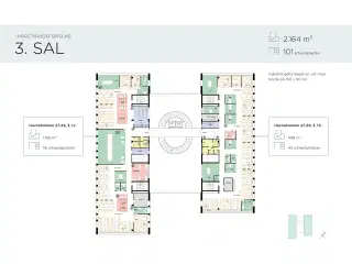 Eksklusive kontorer med enestående udsigt - lige ved vandet