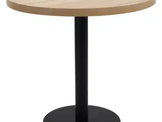Bistrobord 80 cm MDF lysebrun