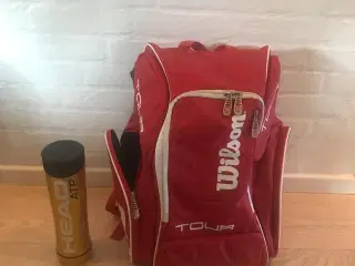 Wilson Tennistaske i Rød