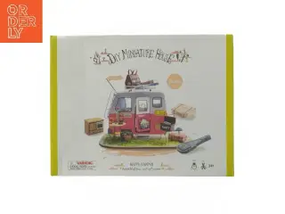 DIY miniature house Camping Vogn(str. 5x27,5x20 cm)