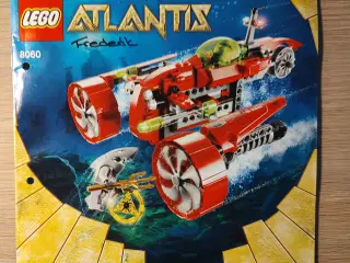 Lego Atlantis Tyfonturbo ubåd 
