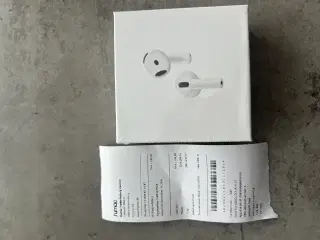 Helt nye airpods gen 4 med kvittering 