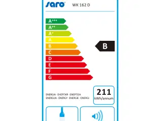 Vinkøleskabe 379 liter – Saro