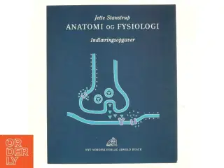 Anatomi og fysiologi : indlæringsopgaver af Jette Stanstrup (Bog)