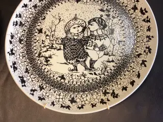 4 stk platter de 4 årstider 