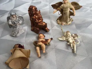 6 stks forskellige små engle