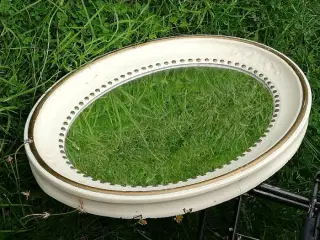 Gammelt spejl – massivt træ