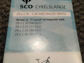 Cykelslange 29x2.10-2.40