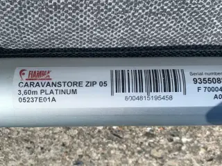 Fiamma Caravanstore Zip 360 cm. posemarkise