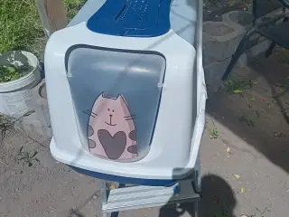 Kattetoilet lettere brugt - stor