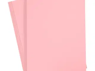 Papir, A4, ark 210x297 mm, 80 g, lyserød, 20stk./ 1 pk.