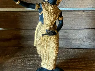 * Khon Thai Teater-figur - i patineret bronze, dan