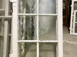 6-ruders koblet vinduesramme m. råglas