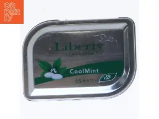 Libertry mintæske fra Tic Tac (str. 8,5x6 cm)