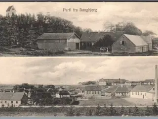 Parti fra Daubjerg - Postkort - Ubrugt