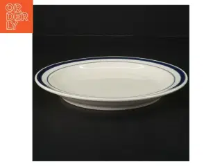 Porcelænsdyb tallerken (str. Ø. 19,5 cm)